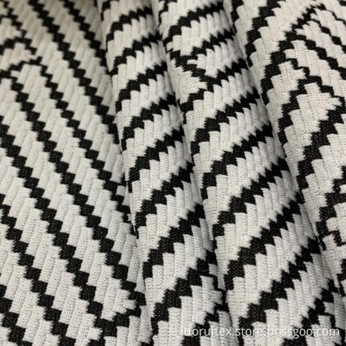 Zebra Stripes Jacquard Cloth